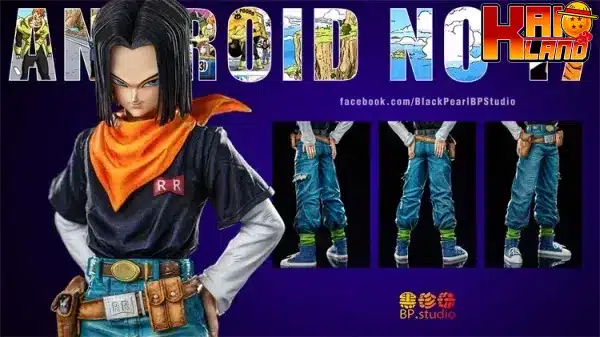 Dragon Ball BP Studio Android 17 Resin Statue 4