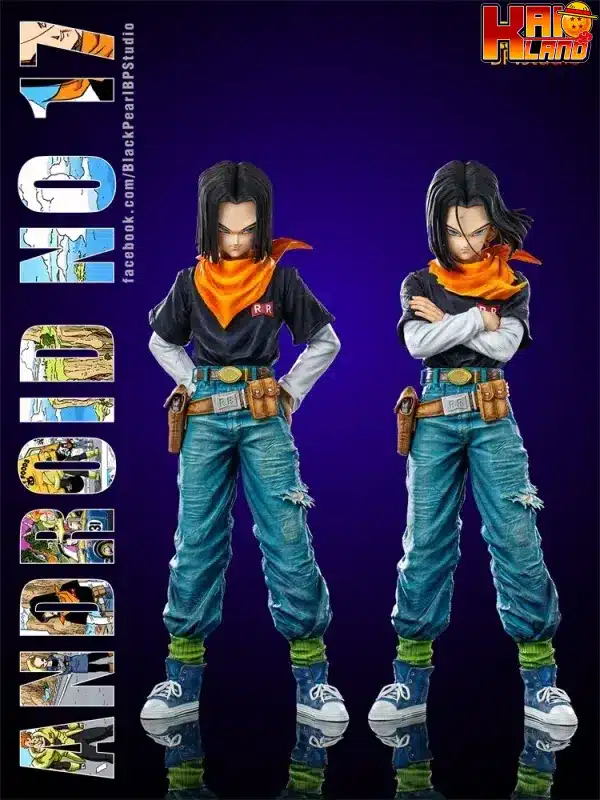 Dragon Ball BP Studio Android 17 Resin Statue 7