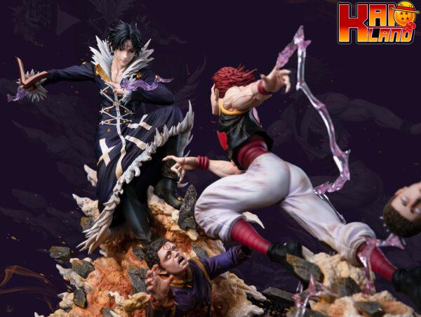 Hunter x Hunter Hunter Fan Studio Chrollo vs Hisoka Resin Statue 3 1