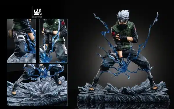 Naruto ZH Studio Kakashi Resin Statue 1 jpg