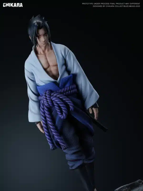 Naruto Chikara Studio Uchiha Sasuke Resin Statue 3 jpg