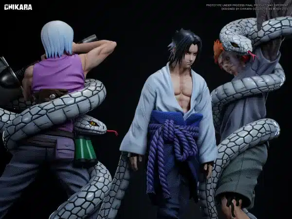 Naruto Chikara Studio Uchiha Sasuke Resin Statue 5 jpg