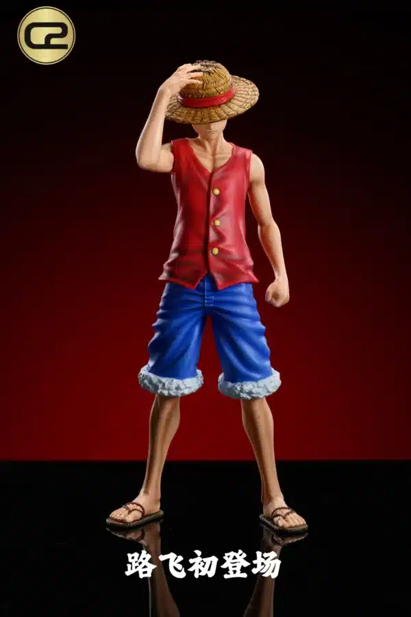 One Piece C2 Studio Monkey D Luffy Resin Statue 6 scaled