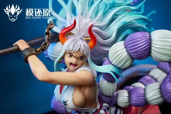 One Piece Mo Huan Yuan Studio Yamato Resin Statue 4 jpg