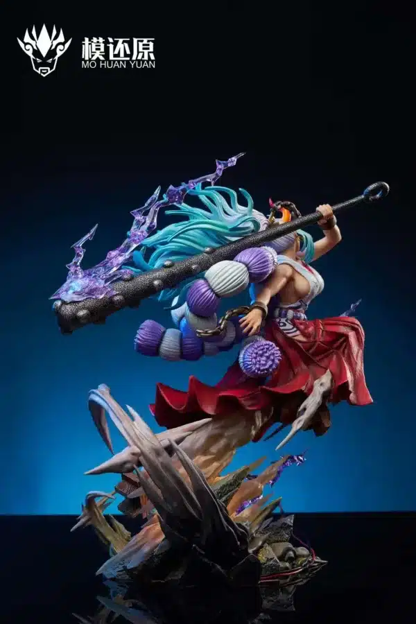 One Piece Mo Huan Yuan Studio Yamato Resin Statue 5