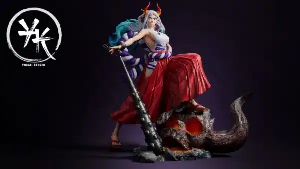 One Piece Yikuai Studio Yamato Resin Statue 1 jpg