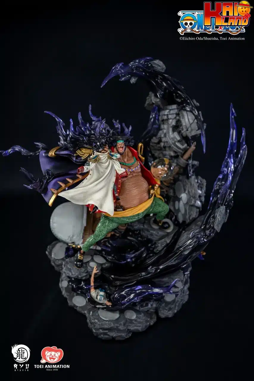 OPM Studio One Piece Nika Luffy VS Dragon form Kaidou Statue