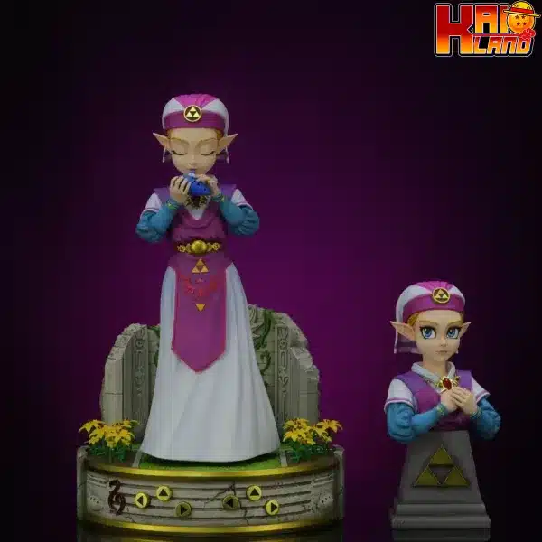 The Legend of Zelda Kintsukuroi Creations Princess Zelda Resin Statue 2