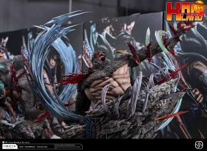 Attack on Titan Hertz Studio Levi vs Beast titan Resin Statue 2 2