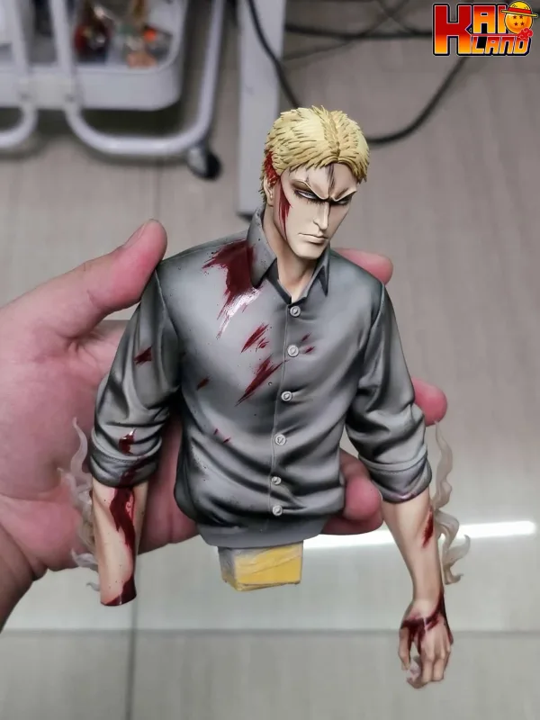 Attack on Titan Light Team Studio Bertolt Hoover x Reiner Braun Resin Statue 3 1