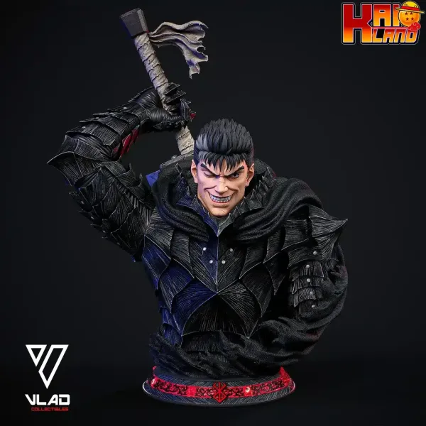 Berserk Vlad Studio Guts bust Resin Statue 1 jpg