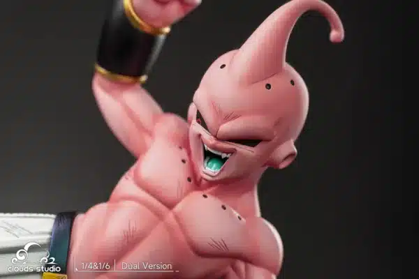 Dragon Ball Clouds Studio Fat Buu Vs Kid Buu Battle Resin Statue 2 jpg