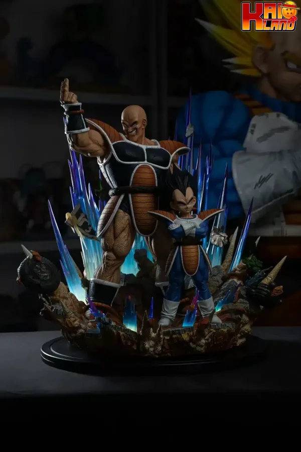 Dragon Ball Clouds studio Vegeta x Nappa Resin Statue 2 1