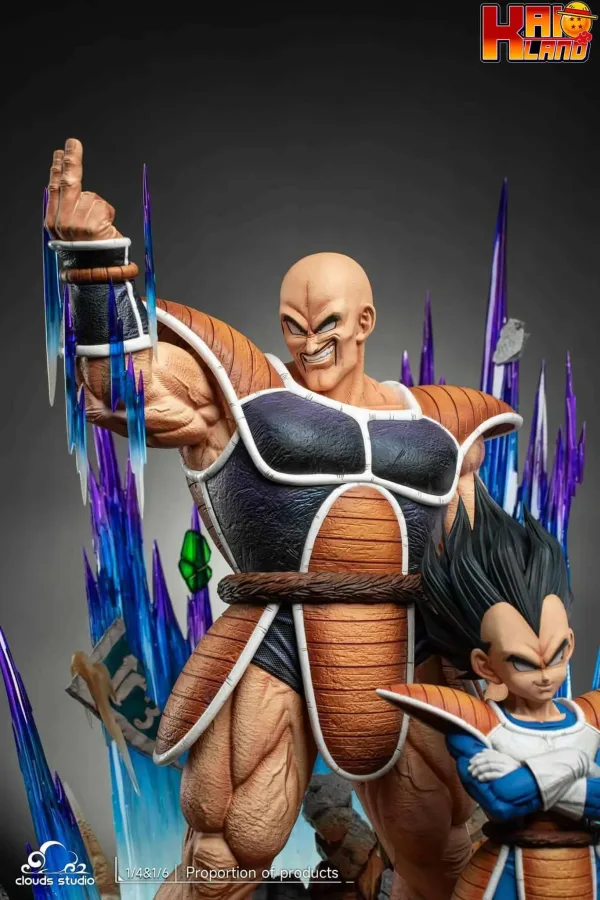 Dragon Ball Clouds studio Vegeta x Nappa Resin Statue 4