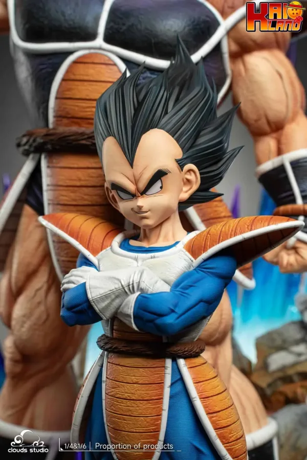 Dragon Ball Clouds studio Vegeta x Nappa Resin Statue 6