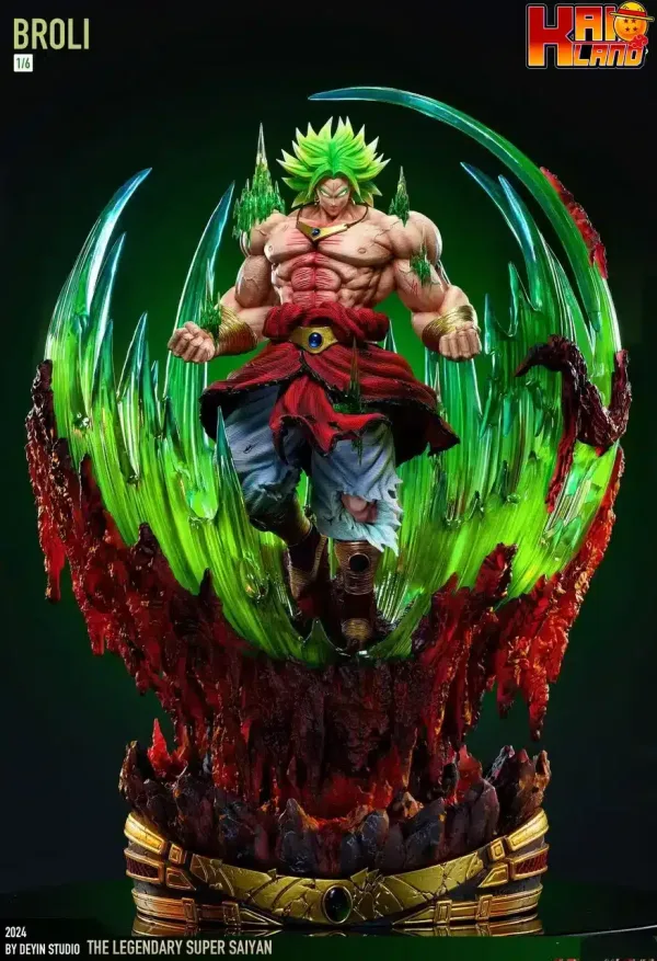 Dragon Ball Deyin studio Broly Resin Statue 1 jpg