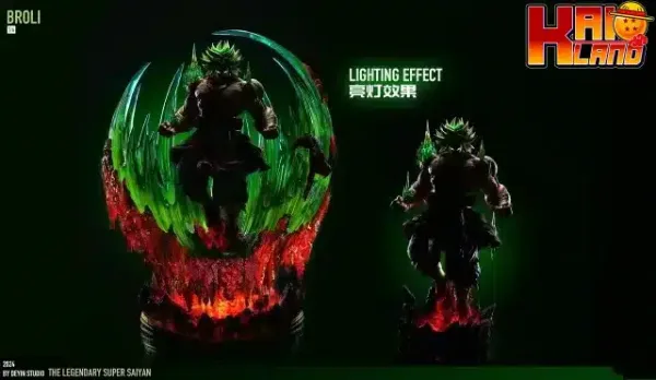 Dragon Ball Deyin studio Broly Resin Statue 5 jpg