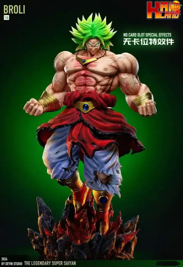 Dragon Ball Deyin studio Broly Resin Statue 6 jpg