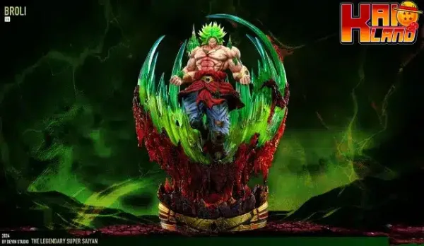 Dragon Ball Deyin studio Broly Resin Statue 9 jpg