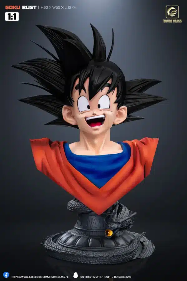 Dragon Ball Figure Class Studio Goku Smiling Bust Resin Statue 2 jpg