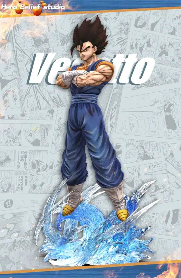 Dragon Ball Hero Belief Studio Vegetto Resin Statue 1 jpg