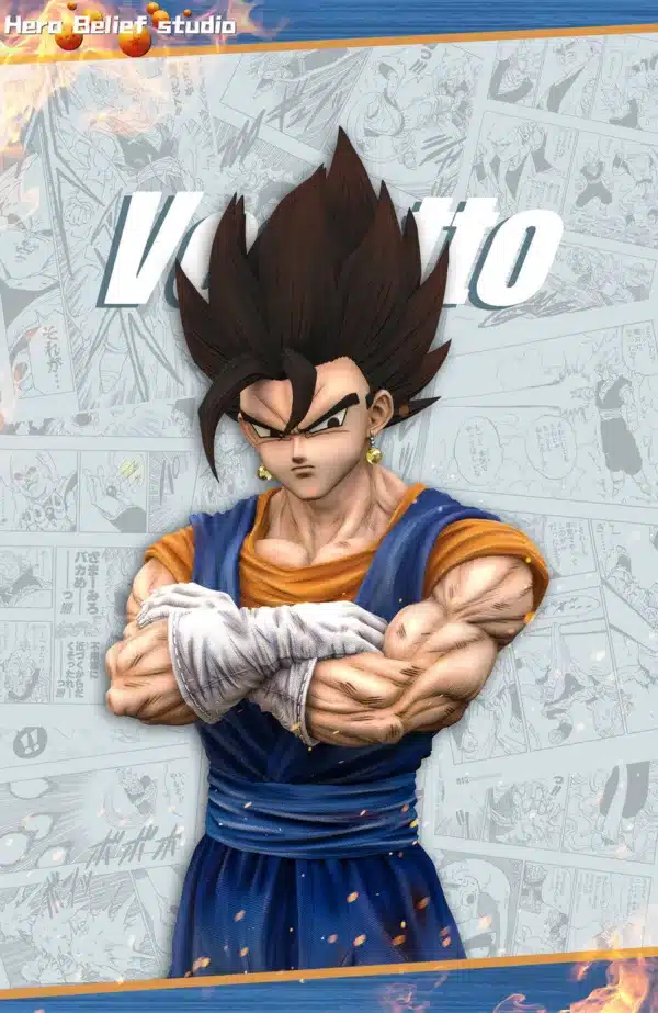 Dragon Ball Hero Belief Studio Vegetto Resin Statue 4 jpg