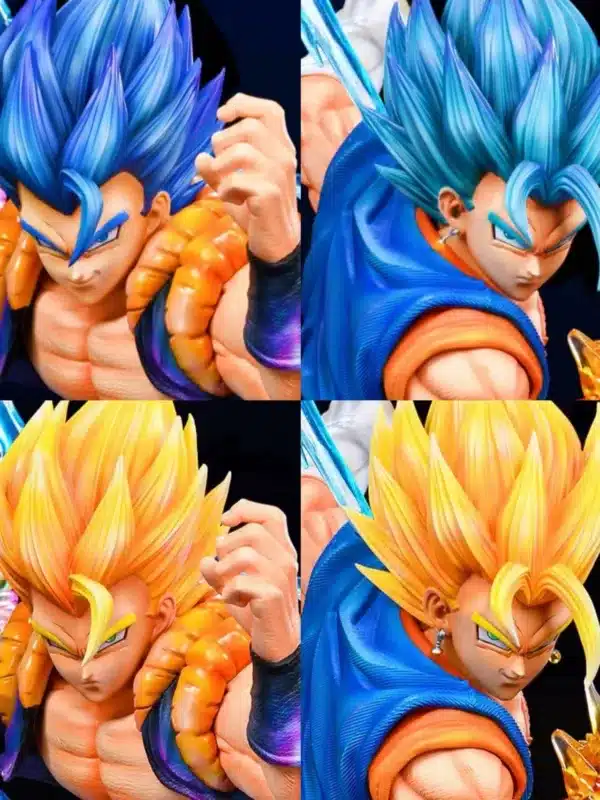 Dragon Ball Kylin Studio Vegito x Gogeta Resin Statue 5 jpg