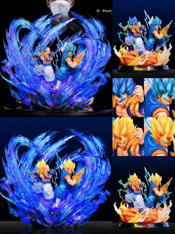 Dragon Ball Kylin Studio Vegito x Gogeta Resin Statue 6 jpg