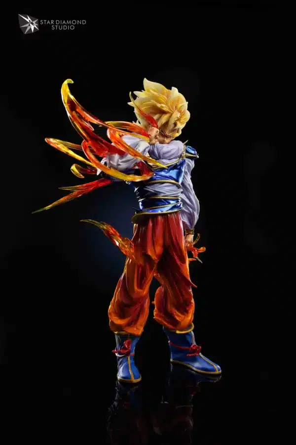 Dragon Ball Star Diamond Studio Goku Yardrat Resin Statue 2 scaled