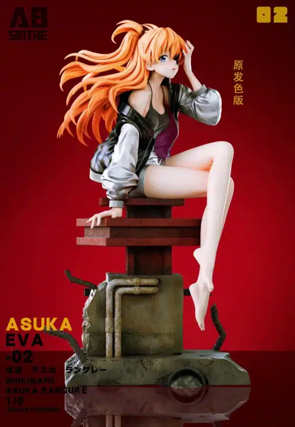 Evangelion ABsinthe Studio Asuka Resin Statue 1 jpg