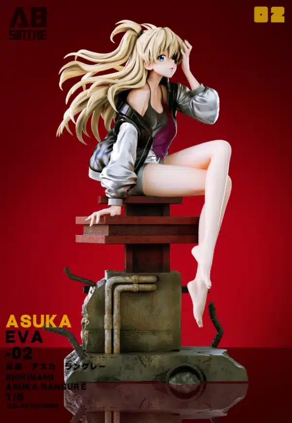 Evangelion ABsinthe Studio Asuka Resin Statue 2 jpg