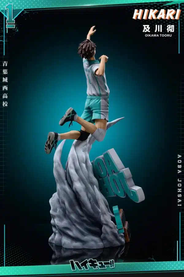 Haikyu Hikari Studio Toru Oikawa Resin Statue 4 scaled