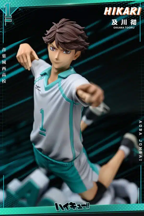 Haikyu Hikari Studio Toru Oikawa Resin Statue 6 scaled