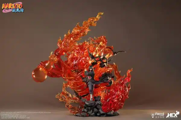 Hex Collectibles Uchiha Itachi Diorama Susanoo Resin Statue 1 jpg