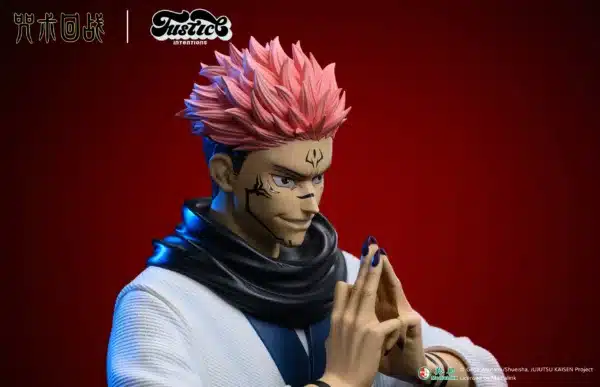 Jujutsu Kaisen Justice Intentions Studio Ryomen Sukuna Licensed Resin Statue 8 scaled