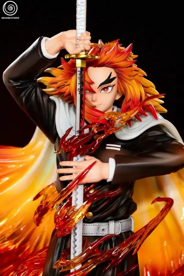 Kimetsu No Yaiba Neijuan Studio Rengoku Kyoujurou Resin Statue 7 jpg