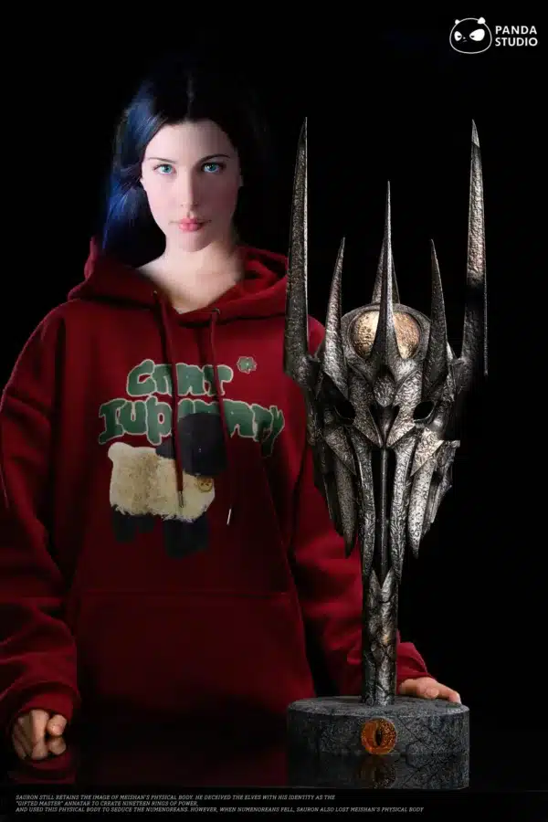 Lord of the Rings Panda Studio Helm of Sauron 5 scaled