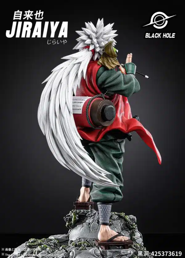 Naruto Black Hole Studio Jiraiya Resin Statue 2 jpg