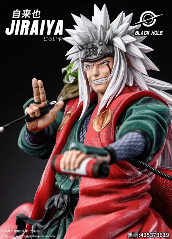 Naruto Black Hole Studio Jiraiya Resin Statue 4 jpg