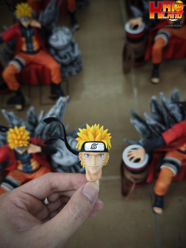 Naruto C4 Studio Naruto Sitting Sage Mode Resin Statue 3 1