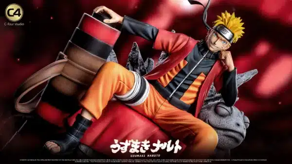 Naruto C4 Studio Naruto Sitting Sage Mode Resin Statue 4 scaled