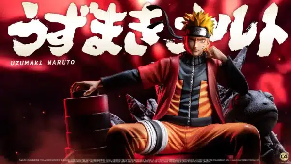 Naruto C4 Studio Naruto Sitting Sage Mode Resin Statue 7 scaled