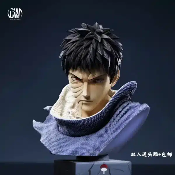 Naruto CW Studio Kakashi x Obito Resin Statue 2 jpg