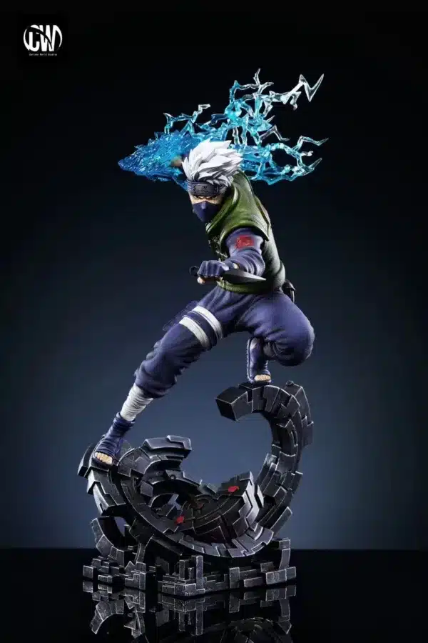 Naruto CW Studio Kakashi x Obito Resin Statue 3 jpg