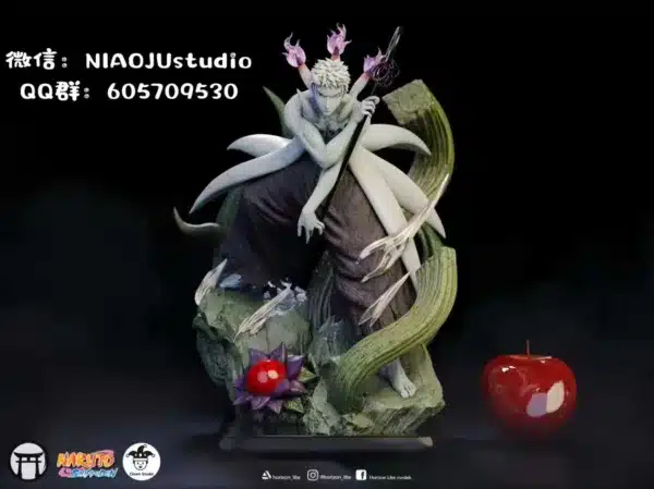 Naruto Niaoju x Clown Studio Six Paths Obito Resin Statue 1 jpg