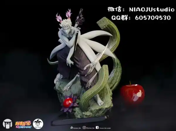 Naruto Niaoju x Clown Studio Six Paths Obito Resin Statue 3 jpg