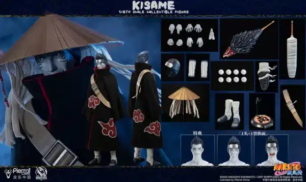 Naruto Rocket Toys Kisame Figure Licensed PVC 3 jpg