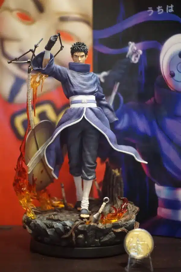 Naruto ZH Studio Uchiha Obito Resin Statue 1 jpg