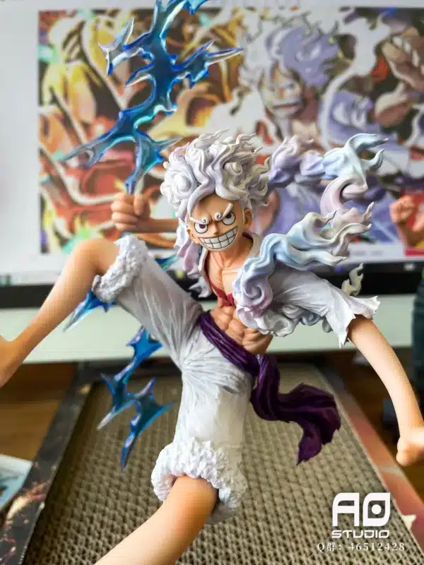 One Piece AO Studio Gear 5 Luffy Resin Statue 7 jpg