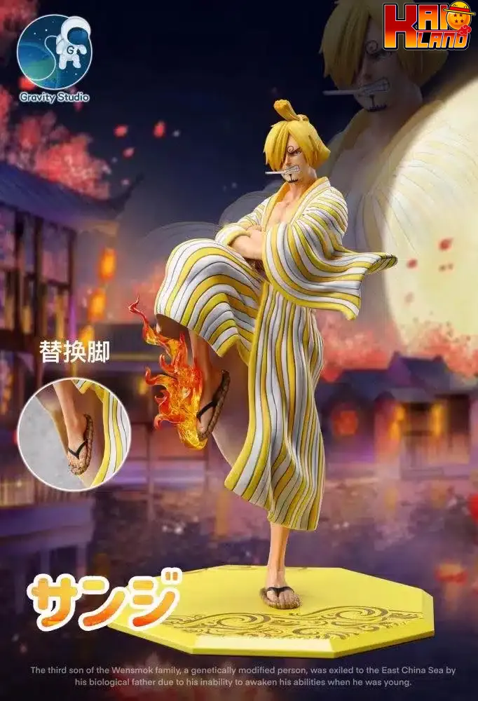 One Piece Gravity Studio Sanji Resin Statue - Kaioland